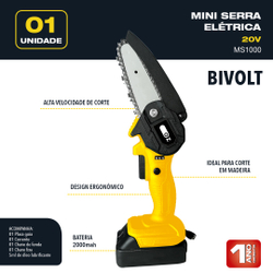 Mini serra a bateria 20V- oz é boa?