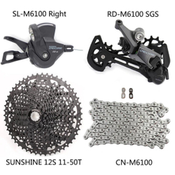 Kit Shimano Deore Completo- 12V M6100 1X12 Speed é boa?