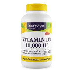 Vitamina D3 10.000iu Healthy Origins - 360 Softgels é boa?