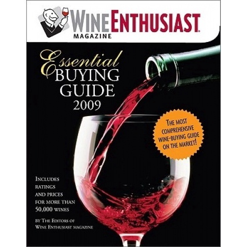 Livro Wine Enthusiast Essential Buying Guide 2009 Includes Ratings
