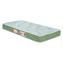 Colchão de Solteiro Sleep Max – Castor - Branco / Verde é boa?