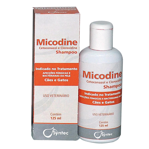 Micodine Shampoo Syntec 125 Ml No Shoptime