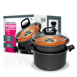 Conjunto para Pudim Banho Maria mta 8968 Alumínio Antiaderente 2 Peças é ruim? Conjunto para Pudim Banho Maria mta 8968 Alumínio Antiaderente 2 Peças é boa?