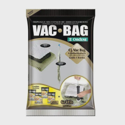 Conjunto Saco a Vacuo com 4 unid. Médio + Bomba - Vac Bag é boa?