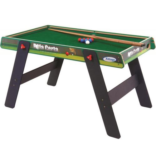 Mini mesa de sinuca bilhar snooker portatil jogo brinquedo no Shoptime