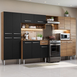 Cozinha Completa Madesa Emilly Joy com Armário e Balcão 15 Portas 1 Gaveta é boa?