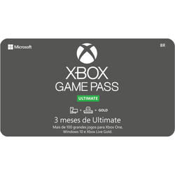Gift Card Digital Xbox Game Pass Ultimate 3 meses é boa?