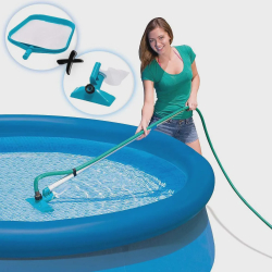 Kit De Limpeza Manutenção Piscina Intex Aspirador Peneira é boa?