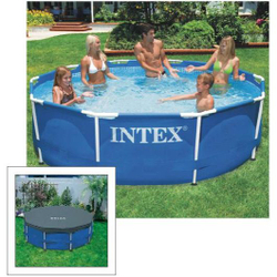 Piscina Intex 4485 Litros Estrutural std com capa (sbf) é boa?