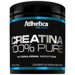 Creatina 100% Pure Pro Series 300g Atlhetica é boa?