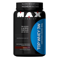 Top Whey 3w 900g - Max Titanium é boa?