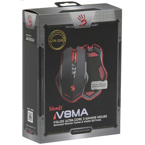 Mouse A4Tech X7 Bloody V8MA 3.200 Dpi (Ultra Core 3 Ativado) no Shoptime