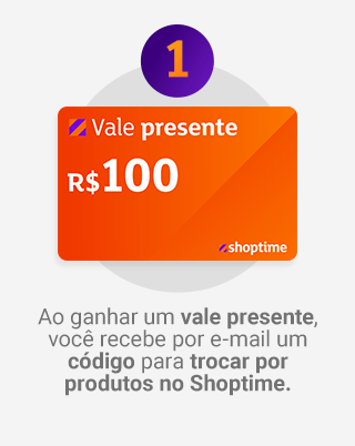 Cartao Presente De 100 Reais com Preços Incríveis no Shoptime