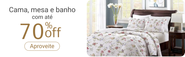cama, mesa e banho
